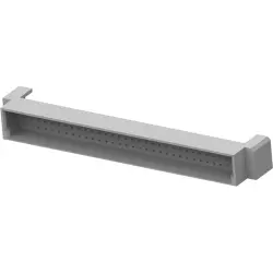 Female connector, type C, 96 pole, pitch 2.54 mm, straight, 533236-8