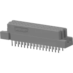 Female connector, 32 pole, AC, pitch 2.54 mm, press-in connection, straight, 5535068-5