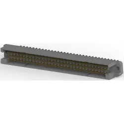 Male connector, type R, 96 pole, a-b-c, pitch 2.54 mm, straight, 650889-5