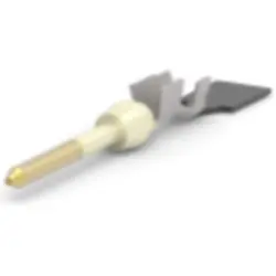 Pin contact, 0.2-0.56 mm², AWG 24-20, crimp connection, gold-plated, 166053-1