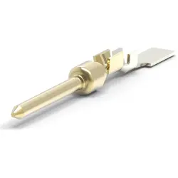 Pin contact, 0.08-0.2 mm², AWG 28-24, crimp connection, gold-plated, 66507-9