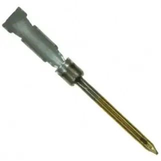 Pin contact, 0.08-0.4 mm², AWG 28-22, crimp connection, gold-plated, 1658670-1 - 1