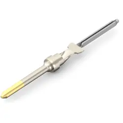 Pin contact, AWG 16-14, solder connection, gold-plated, 5-745287-4
