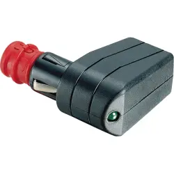 Automotive universal connector, angled, 57730000, 7.5 A, with LED