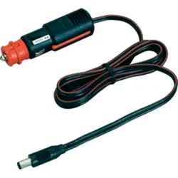 Connection cable, automotive universal plug to low voltage plug, 2 pole, 2 m, 0.75 mm², red/black, 67854920