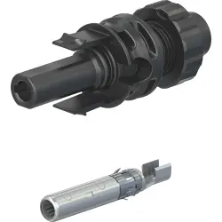 MC4-Evo 2 surface mount socket, 2.5 mm², 1.5 kV, 32 A, 32.0344P0001