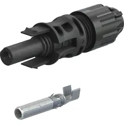 MC4-Evo stor jack, 2.5 mm², cable Ø 6.1 to 7.3 mm, 1.5 kV, 32 A, 32.0258P0001