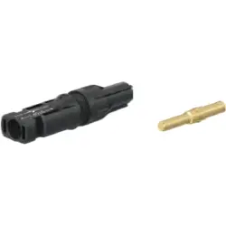 Test coupling socket, cable Ø 6.2 mm, 1.5 kV, 70 A, 32.0465-UR