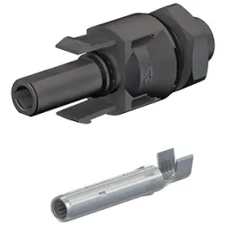 MC4 surface mount socket, 10 mm², 1.25 kV, 51 A, 32.0150P0001