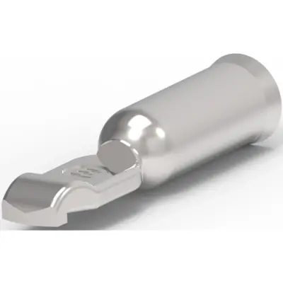Tab, 34-35 mm², AWG 2, crimp connection, silver-plated, 1445995-1 - 1