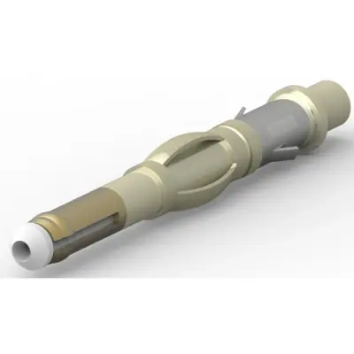 Pin contact, AWG 26, crimp connection, gold-plated, 226537-1 - 1