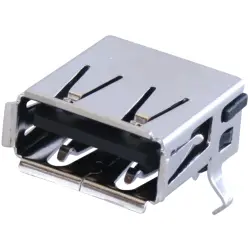 USB-A socket, 4 pole, USB 2.0, solder connection, 292303-1