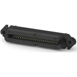 D-Sub socket, 50 pole, standard, equipped, straight, IDC connection, 229975-1