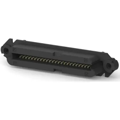 D-Sub socket, 50 pole, standard, equipped, straight, IDC connection, 229975-1 - 1