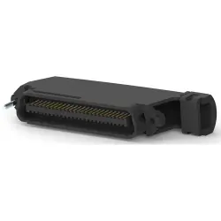 D-Sub plug, 50 pole, standard, equipped, straight, IDC connection, 5229912-1