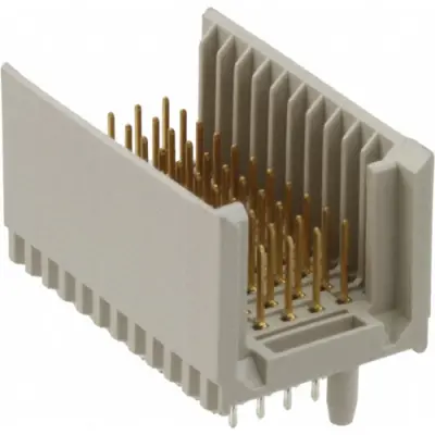 Male connector, 55 pole, pitch 2 mm, straight, 100159-1 - 1