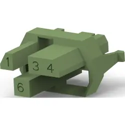 Coding pin for Z-Pack series, 5-100526-4