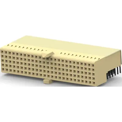 Female connector, 125 pole, pitch 2 mm, angled, 5646547-1 - 1