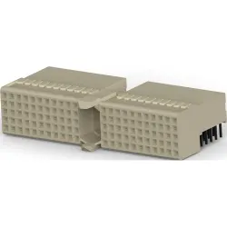 Female connector, 110 pole, pitch 2 mm, angled, 100147-1