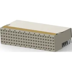 Female connector, 110 pole, pitch 2 mm, angled, 5352152-4
