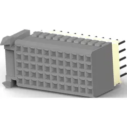 Female connector, 55 pole, pitch 2 mm, straight, 5106775-1