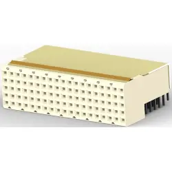 Female connector, 95 pole, pitch 2 mm, angled, 352171-1
