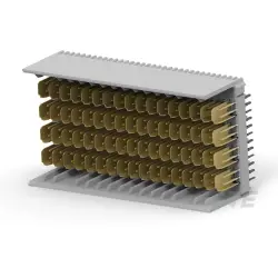 Male connector, 120 pole, pitch 2.5 mm, straight, 6469002-1