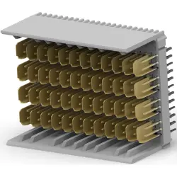 Male connector, 144 pole, pitch 2.5 mm, straight, 6469287-1