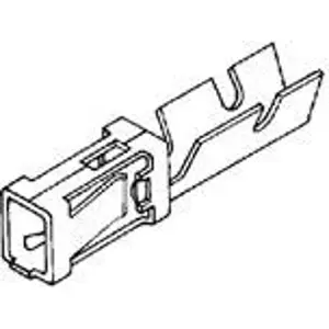 Receptacle, 0.3-0.9 mm², AWG 22-18, crimp connection, tin-plated, 280702-1 - 1