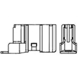 Cover for PCB connector, 927689-1