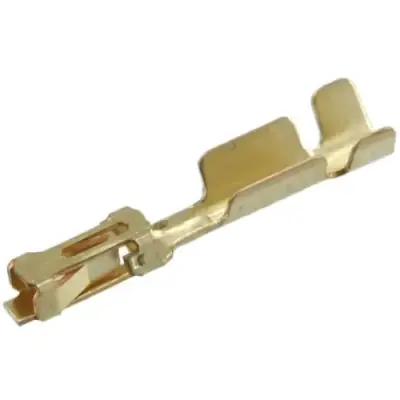 Receptacle, 0.2-0.6 mm², AWG 24-20, crimp connection, gold-plated, 167301-4 - 1