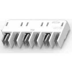 LED connector, 6 pole, SMD, 125 V, 6 A, 2154640-3