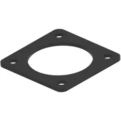 Seal, panel mounting for circular connector, 81665-2