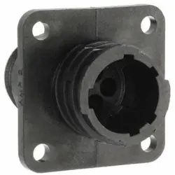 Socket housing, 4 pole, crimp connection, screw locking, straight, 206061-1