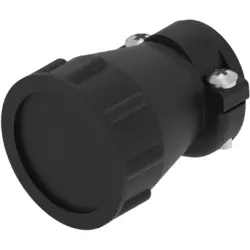 Cable clamp for circular connector, 1-206070-0