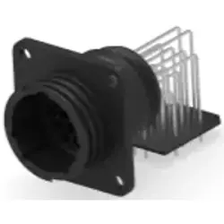 Plug housing, 16 pole, crimp connection, angled, 796404-1