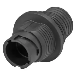 Socket housing, 2 pole, crimp connection, bayonet locking, straight, 1445538-1