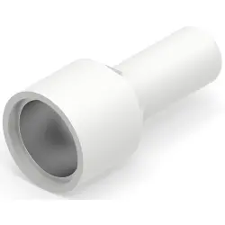 End connectorwith insulation, 0.3-6.0 mm², AWG 22 to 10, natural, 24.89 mm, 53915-1