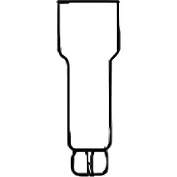 End connectorwith insulation, 0.3-3.0 mm², AWG 22 to 12, transparent, 28.19 mm, 329251