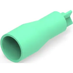 End connectorwith insulation, 0.8-8.0 mm², AWG 18 to 8, green, 40.01 mm, 320788