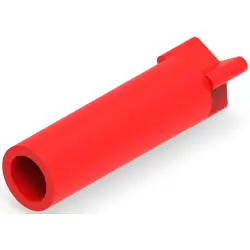 End connectorwith insulation, 0.3-2.0 mm², AWG 22 to 14, red, 19.05 mm, 34304
