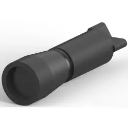 End connectorwith insulation, 0.3-2.0 mm², AWG 22 to 14, purple, 21.21 mm, 36964