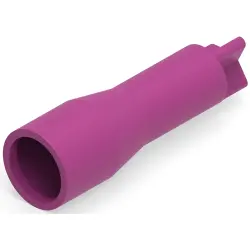 End connectorwith insulation, 0.3-2.0 mm², AWG 22 to 14, purple, 23.88 mm, 55843-1