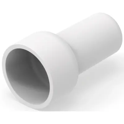 End connectorwith insulation, 0.3-6.0 mm², AWG 22 to 10, natural, 19.69 mm, 2-35653-1 - 1