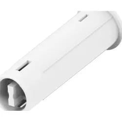 Connector housing, 2 pole, crimp connection, straight, 293224-5