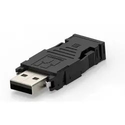 USB-A plug, 4 pole, USB 2.0, 1827525-1