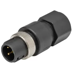 Plug, 4 pole, solder cup, screw locking, straight, 1838275-2