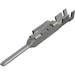 Pin contact, 0.34-0.86 mm², AWG 22-18, crimp connection, gold-plated, 1318111-1