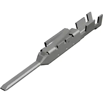 Pin contact, 0.34-0.86 mm², AWG 22-18, crimp connection, gold-plated, 1318111-1 - 1