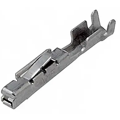 Receptacle, 0.34-0.86 mm², AWG 22-18, crimp connection, gold-plated, 1318107-1 - 1